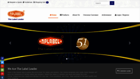 What Nplabel.com website looked like in 2020 (4 years ago)