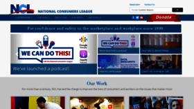 What Nclnet.org website looked like in 2020 (4 years ago)