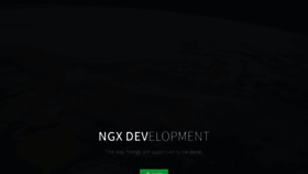 What Ngxdev.com website looked like in 2020 (4 years ago)