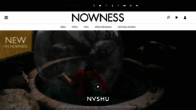 What Nowness.com website looked like in 2020 (4 years ago)