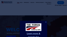 What Nawb.org website looked like in 2020 (4 years ago)
