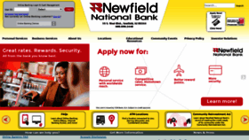 What Newfieldbank.com website looked like in 2020 (4 years ago)