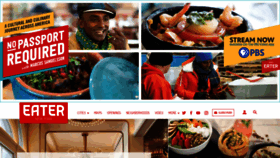 What Ny.eater.com website looked like in 2020 (4 years ago)