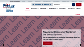 What Nasn.org website looked like in 2020 (4 years ago)
