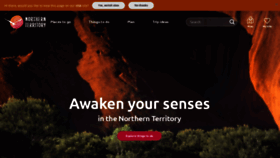 What Northernterritory.com website looked like in 2020 (4 years ago)