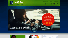 What Nossaseguros.ao website looked like in 2020 (4 years ago)