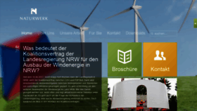 What Naturwerk-energien.de website looked like in 2020 (4 years ago)