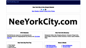 What Neeyorkcity.com website looked like in 2020 (4 years ago)