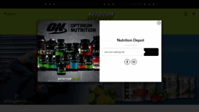 What Nutritiondepot.co.th website looked like in 2020 (4 years ago)