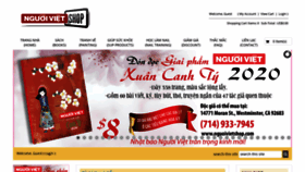 What Nguoivietshop.com website looked like in 2020 (4 years ago)