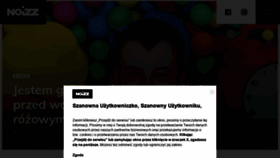 What Noizz.pl website looked like in 2020 (4 years ago)