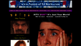 What Nationofxirocks.com website looked like in 2020 (4 years ago)