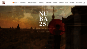 What Nuba.com website looked like in 2020 (4 years ago)