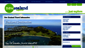 What Newzealandexplorer.com website looked like in 2020 (4 years ago)