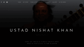 What Nishatkhan.com website looked like in 2020 (4 years ago)