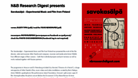 What Nbresearchdigest.com website looked like in 2020 (4 years ago)