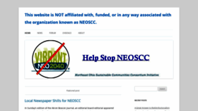 What Neoscc.com website looked like in 2020 (4 years ago)