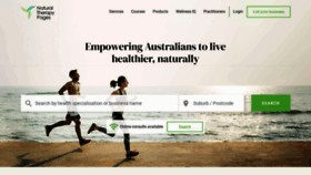 What Ntpages.com.au website looked like in 2020 (4 years ago)