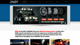 What Nova-auto.com website looked like in 2020 (4 years ago)