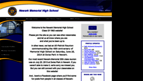 What Newarkmemorial83.com website looked like in 2020 (4 years ago)