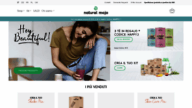 What Naturalmojo.it website looked like in 2020 (5 years ago)