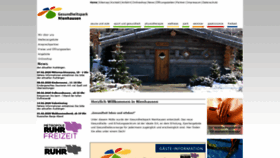 What Nienhausen.de website looked like in 2020 (4 years ago)