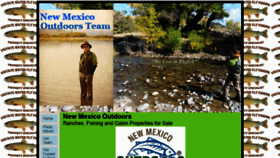 What Newmexicooutdoorsrealestate.com website looked like in 2020 (4 years ago)