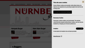 What Nuernberg-geniessen.de website looked like in 2020 (4 years ago)