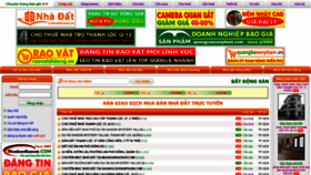 What Nhadatvang.vn website looked like in 2020 (4 years ago)