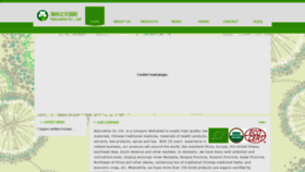 What Naturalineco.com website looked like in 2020 (4 years ago)