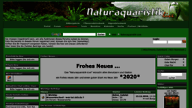 What Naturaquaristik-live.de website looked like in 2020 (4 years ago)