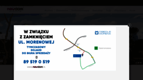 What Novdom.pl website looked like in 2020 (4 years ago)