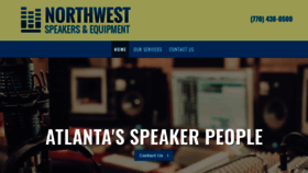What Northwest-speakers.com website looked like in 2020 (4 years ago)