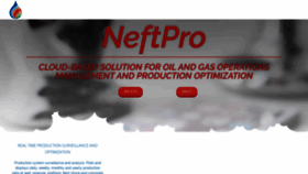 What Neftpro.com website looked like in 2020 (4 years ago)