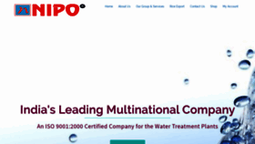 What Nipoindustries.com website looked like in 2020 (5 years ago)