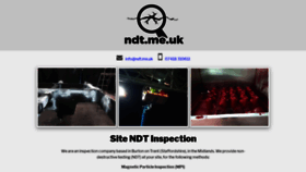 What Ndt.me.uk website looked like in 2020 (4 years ago)