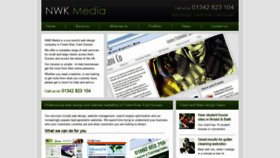 What Nwkmedia.co.uk website looked like in 2020 (4 years ago)