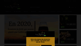 What Naturopolis.fr website looked like in 2020 (4 years ago)