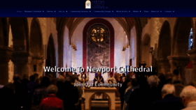 What Newportcathedral.org.uk website looked like in 2020 (4 years ago)