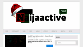 What Naijaactive.com website looked like in 2020 (4 years ago)