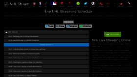 What Nhlstream.io website looked like in 2020 (4 years ago)