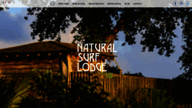 What Naturalsurflodge.com website looked like in 2020 (4 years ago)