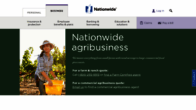 What Nationwideagribusiness.com website looked like in 2020 (4 years ago)