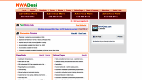 What Nwadesi.com website looked like in 2020 (4 years ago)
