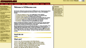 What Nzmeccano.com website looked like in 2020 (4 years ago)