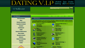 What Noflux.net website looked like in 2020 (5 years ago)