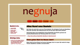 What Negnuja.ch website looked like in 2020 (4 years ago)