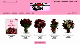 What Natureflorist.com website looked like in 2020 (4 years ago)