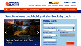 What Nationalholidays.com website looked like in 2020 (4 years ago)