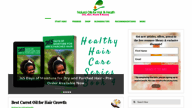 What Naturaloilsforhair.net website looked like in 2020 (4 years ago)